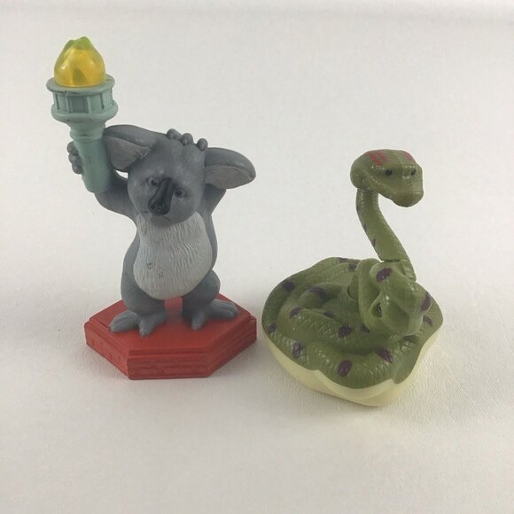 Disney The Wild McDonald's Happy Meal Toy Figures Nigel Koala Larry Snake 2006 - Picture 2 of 6